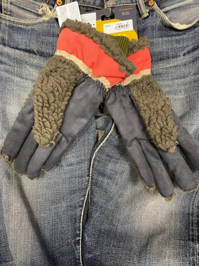 EM 353 TEDDY GLOVE Camel