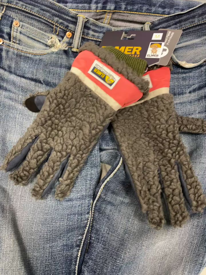 EM 353 TEDDY GLOVE Camel